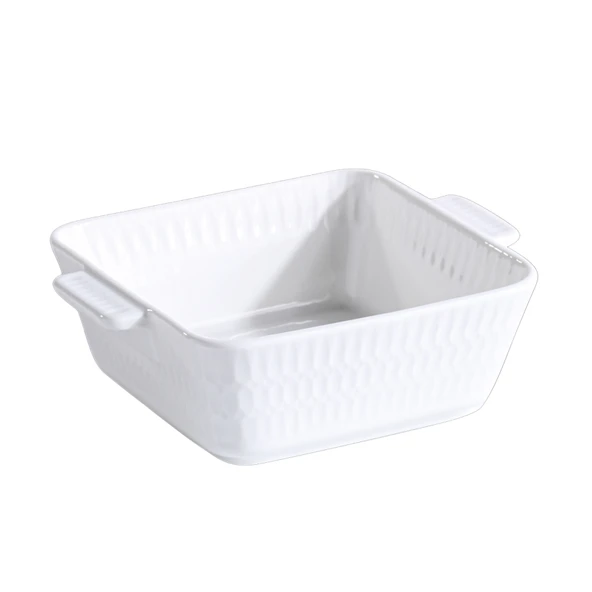 Touch Me Porselen Kare Fırın Kabı 15 Cm