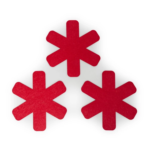 202960 3'lü Tava Çizdirmez Koruyucu Keçe - Asorti ürün görseli