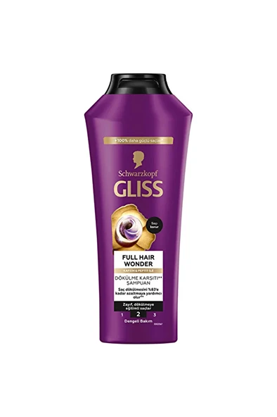 Glıss Şampuan 400 ml Full Hair Wonder - 1
