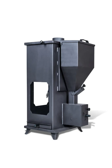 Etinova Eti-B8 Büyük Üç Tarafı Camlı Fırınlı Odun ve Pelet yakan Şömine Tipi Soba - 3