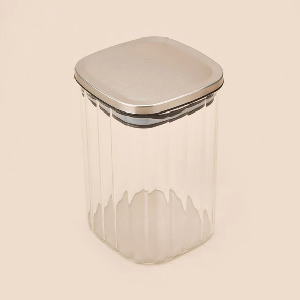 Whitley Cam Kavanoz - Şeffaf / Gri - 1,8 lt - Resim 2