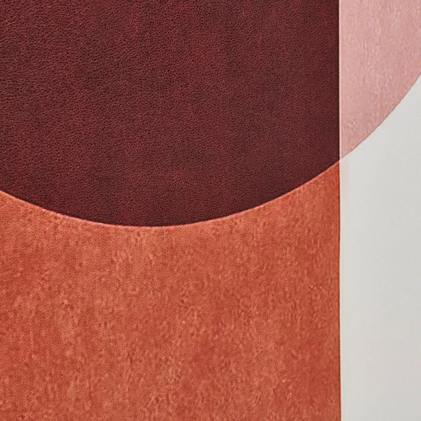 Deco Earthy Hues Kanvas Tablo - Kahverengi - 75x100 cm - Resim 3