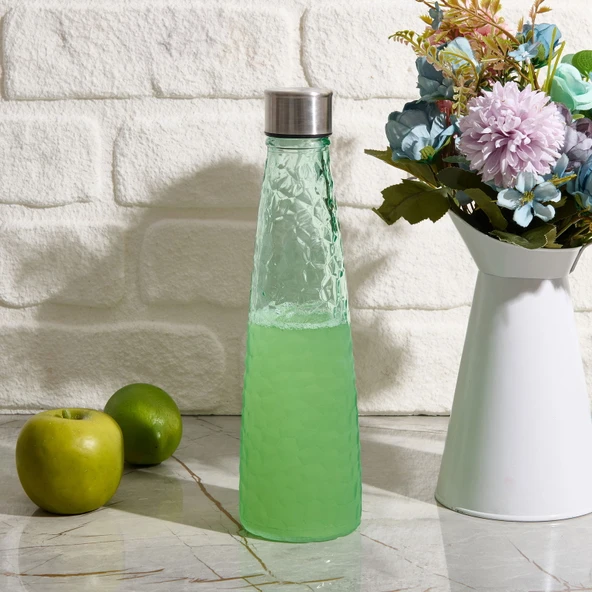 In Love Renkli Cam Şişe - Asorti - 750 ml - Resim 3