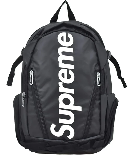 Supreme Siyah Sırt Çantası ürün görseli
