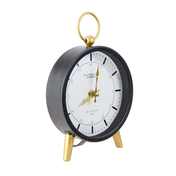 Deco Rue Masa Saati - Siyah - 16x24 cm - Resim 2