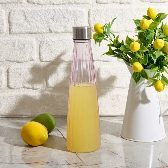 In Love Renkli Cam Şişe - Asorti - 750 ml - Resim 2