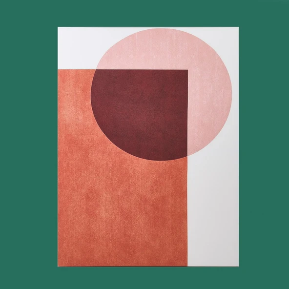 Deco Earthy Hues Kanvas Tablo - Kahverengi - 75x100 cm ürün görseli 1