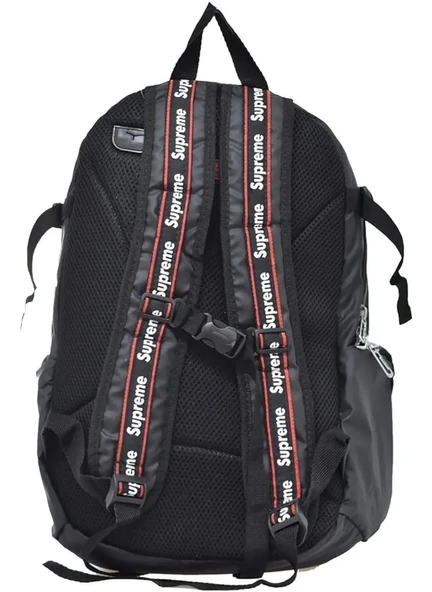 Supreme Siyah Sırt Çantası - Resim 2