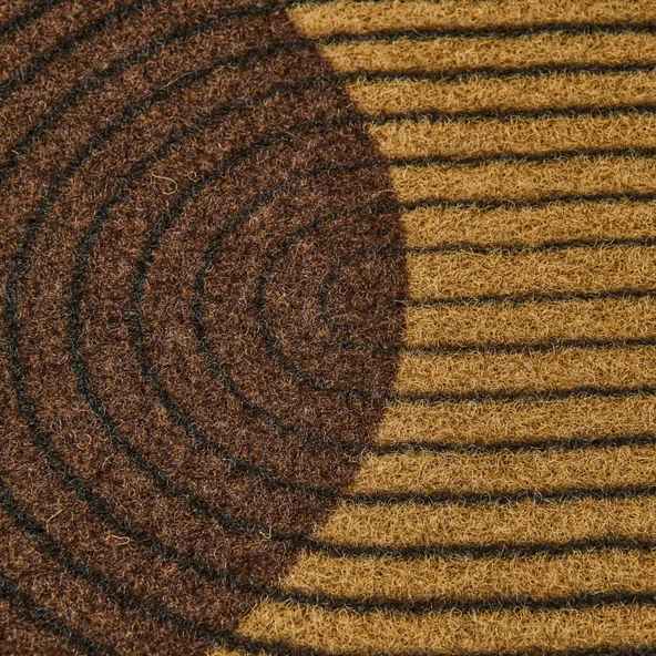 Welcome Paradoks Kapı Paspası - Bej / Kahverengi - 35x60 cm - Resim 3