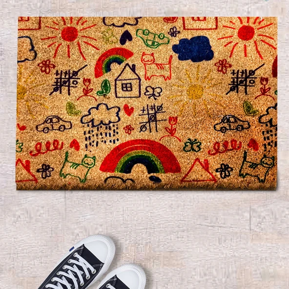 Home Koko Kapı Paspası - Cartoon ürün görseli 1