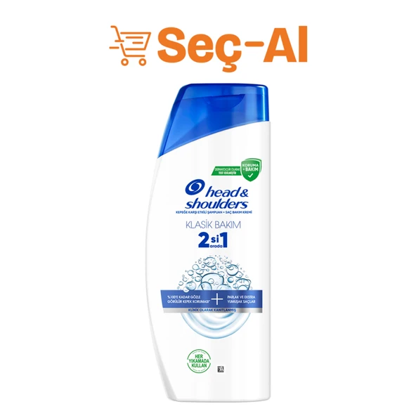Head  Shoulders Şampuan Klasik Bakım 2in1 625 Ml - 1