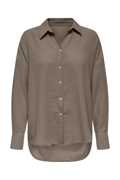 Only 15353544 Kadin Gomlek - Kahverengi ürün görseli