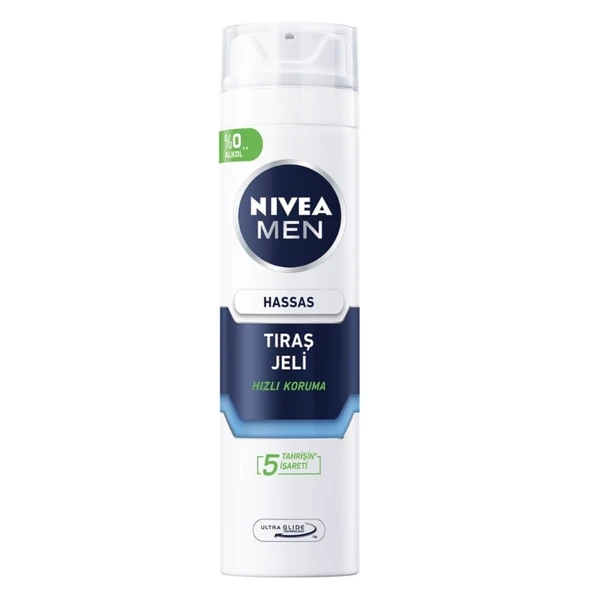 NIVEA MEN Erkek Hassas Ciltler İçin Tıraş Jeli 200 Ml ürün görseli