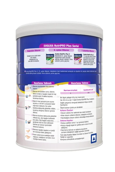 Nutripro Plus 3 Devam Sütü 800 gr X 3 Adet - Resim 5