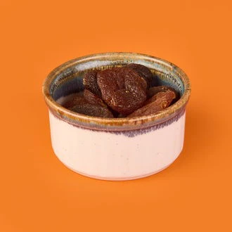 Porselen Sufle Kabı - Mavi - 9 cm - Resim 2