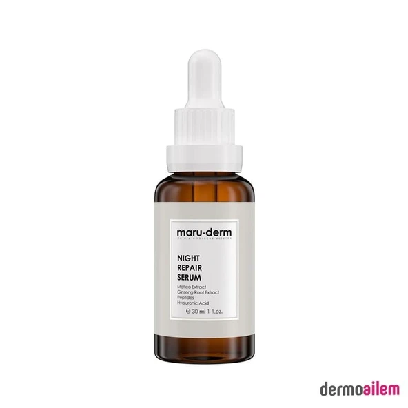 Maruderm Night Repair Gece Onarıcı Cilt Bakım Serumu 30 Ml