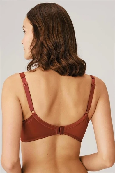 AmoraSecret AmoraSecret Balenli Desteksiz Dolgusuz Toparlayıcı Günlük Klasik Küçültücü Sütyen - 2