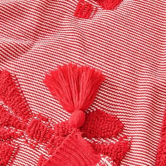 Soft Luniva Triko TV Battaniyesi - Kırmızı - 120x160 cm - Resim 3