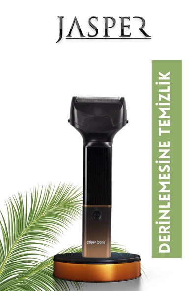 JASPER JPR-2020 PRİME Çok Fonsiyonlu 3 Başlıklı Saç Sakal Burun Kulak Temizleme Makinasi - Resim 3