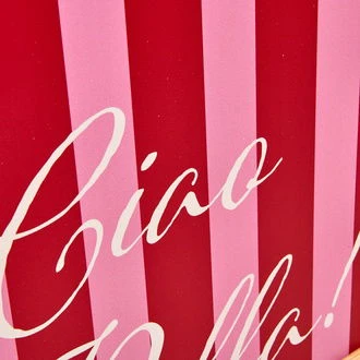 Deco Bright Holidays Duvar Panosu - Kırmızı / Pembe - 30x40 cm - Resim 3