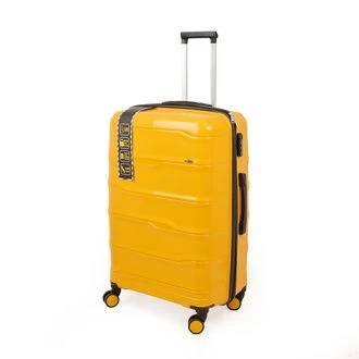 PP Büyük Boy Valiz - Hardal - 77x45x32 cm - Resim 2