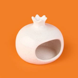 Deco Melograno Buhurdanlık - Beyaz - 10 cm