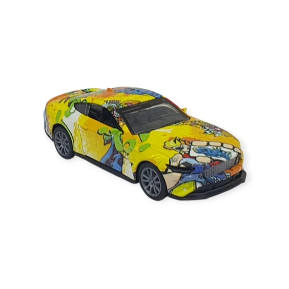 Çek Bırak Grafity Araba Metal -K174C1 - Sarı ürün görseli