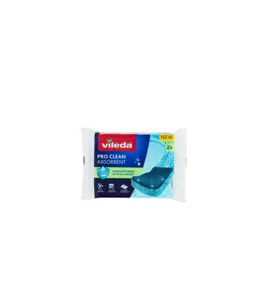 VİLEDA PRO CLEAN ABSORBENT 2Lİ SÜNGER - Resim 2