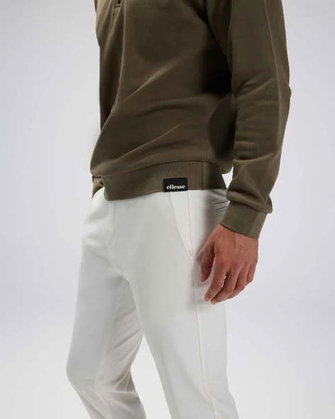 ELLESSE EM602-KH Erkek Haki Yarım Fermuarlı Polo Sweat - 2