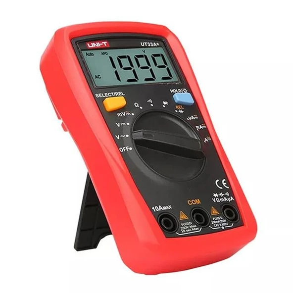 Unit UT 33A+ 600V Dijital Multimetre Ölçü Aleti - Resim 2