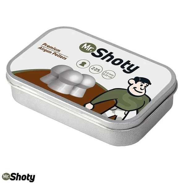 MR. SHOTY Premium Dome 5,5 mm Havalı SÇM *225 ürün görseli