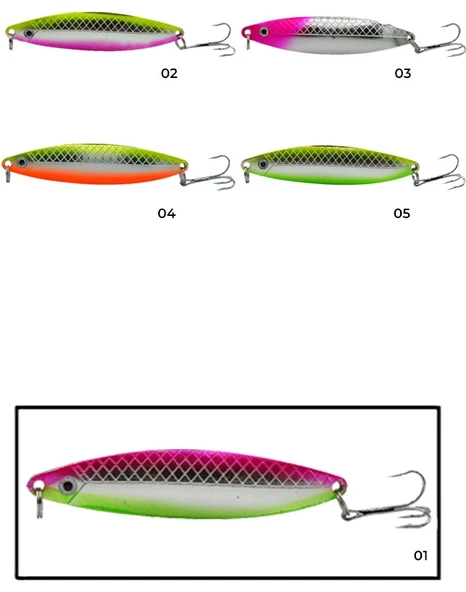 6101 KAŞIK TRAPPER 9 CM 28 GR COLOR  02 ürün görseli