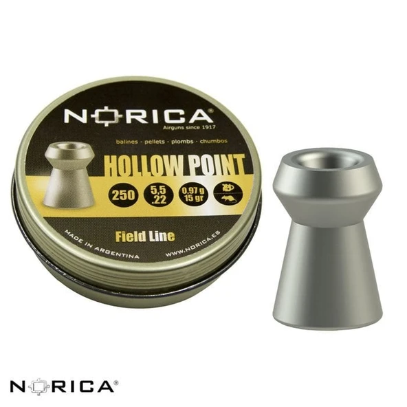 NORICA Hollow Point 4,5 mm Havalı SÇM *250 - Resim 2