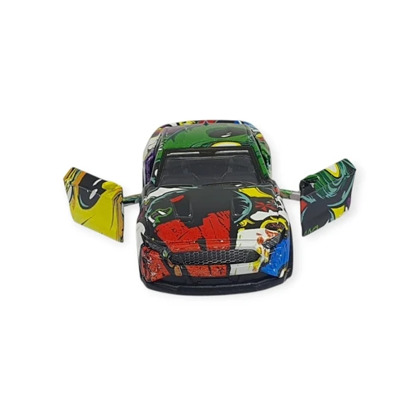 Çek Bırak Grafity Araba Metal -K174C1 - Yeşil - 3