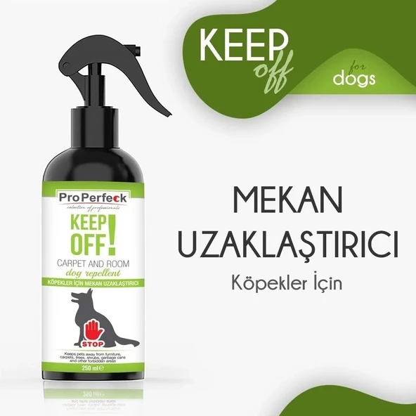 Pro Perfeck Keep Off Köpekler İçin Mekan Uzaklaştırıcı 250 ML - 1