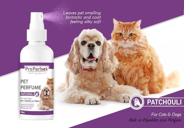 PRO PERFECK KEDİ VE KÖPEK PATCHOULI PARFÜM 100 ML - 2