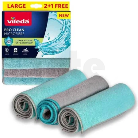 VİLEDA PRO CLEAN MICROFİBRE 2+1 FREE TEMİZLİK BEZİ ürün görseli 1