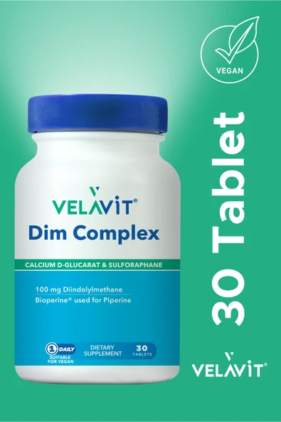Velavit Dim Complex 30 Tablet - Resim 6