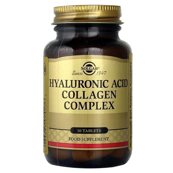 Solgar Hyaluronic Acid Collagen Complex 120mg 30 Tablet ürün görseli 1