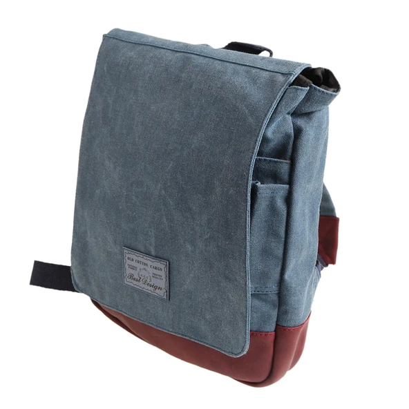 OLD COTTON CARGO UNİSEX SU GEÇİRMEZ OMUZ ÇANTASI 7112 LACİVERT