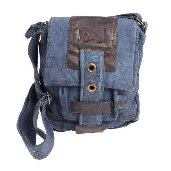 OLD COTTON CARGO UNİSEX OMUZ ÇANTASI 8127 LACİVERT