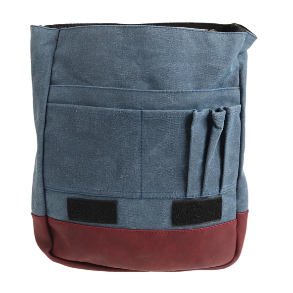 OLD COTTON CARGO UNİSEX SU GEÇİRMEZ OMUZ ÇANTASI 7112 LACİVERT - 4