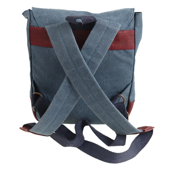 OLD COTTON CARGO UNİSEX SU GEÇİRMEZ OMUZ ÇANTASI 7112 LACİVERT - 3