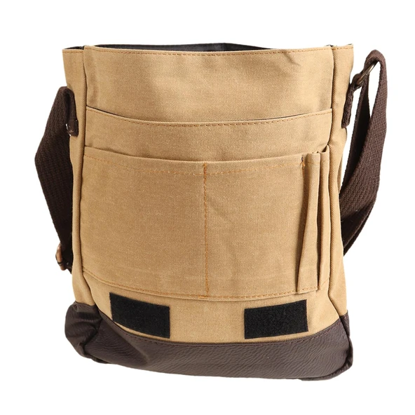 OLD COTTON CARGO UNİSEX SU GEÇİRMEZ OMUZ ÇANTASI 7112 CAMEL - 5