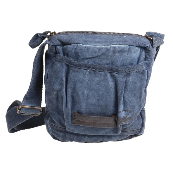 OLD COTTON CARGO UNİSEX OMUZ ÇANTASI 8127 LACİVERT - 4