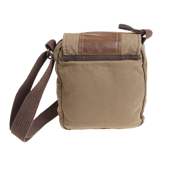 OLD COTTON CARGO UNİSEX OMUZ ÇANTASI 8127 KAHVE - 4