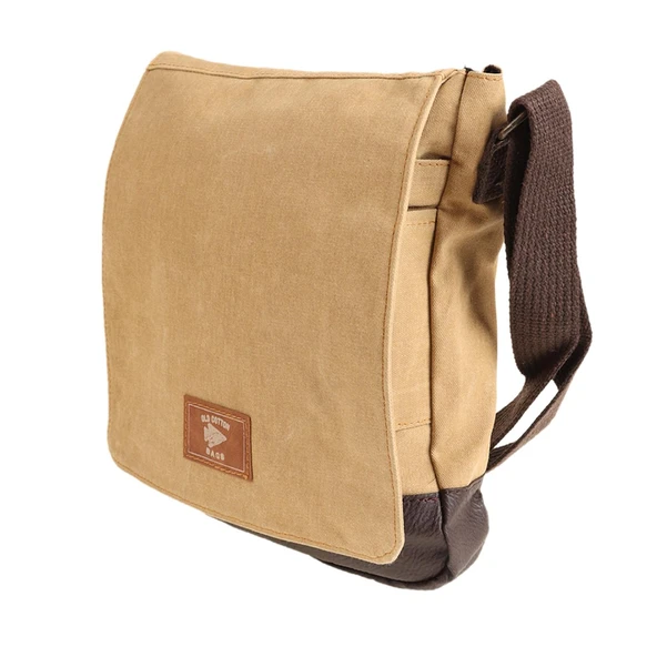 OLD COTTON CARGO UNİSEX SU GEÇİRMEZ OMUZ ÇANTASI 7112 CAMEL