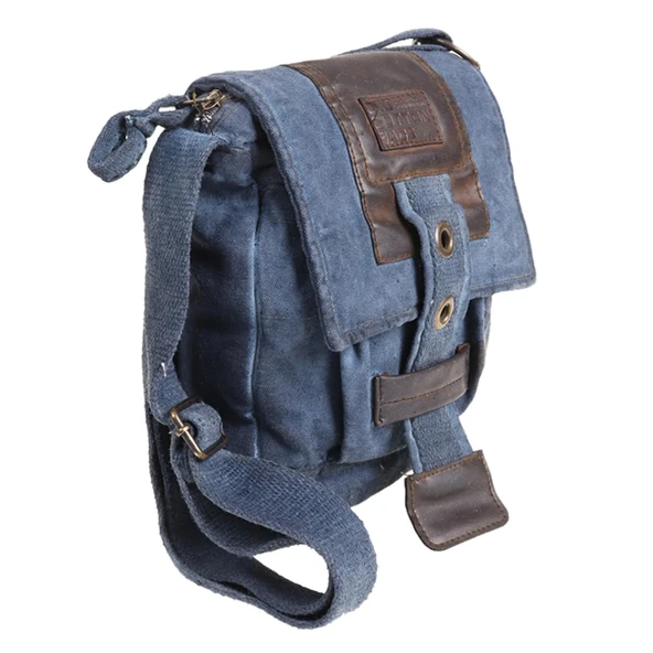 OLD COTTON CARGO UNİSEX OMUZ ÇANTASI 8127 LACİVERT - 3