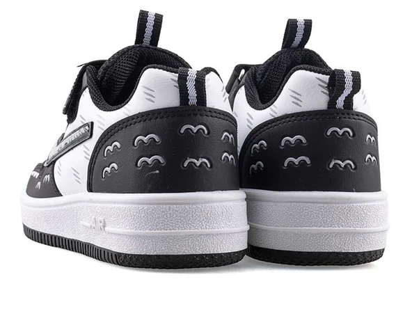 Lambırlent Cırtlı Bağcıklı Unisex Erkek Kız Çocuk Spor Ayakkabı Sneakers 033 - Resim 7