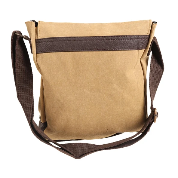 OLD COTTON CARGO UNİSEX SU GEÇİRMEZ OMUZ ÇANTASI 7112 CAMEL - 4